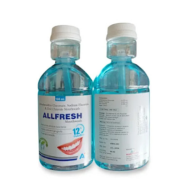 Allfresh Mouthwash packaging